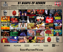 31 Nights of Horror | OCTOBER | Scream Factory TV