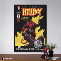 Dark Horse Direct Debuts Hellboy 30th Anniversary Commemorative Hand-Numbered Screen Prints