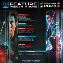 ARROW Player Announces February 2025 Lineup
