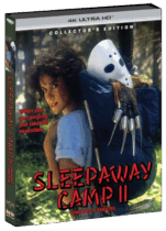 Sleepaway Camp II: Unhappy Campers (Collector’s Edition 4K Ultra HD) (1988) Available August 12