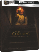 The Conjuring (Limited Edition 4K Ultra HD Steelbook) (2013) Available August 26