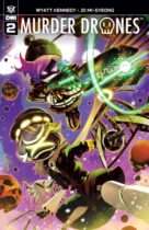 Murder Drones #2 Continues Groundbreaking Comic Adaptation of Animation Phenomenon in New Issue with Covers from Artists Alessio Zonno, Jo Mi-Gyeong, and Patricia Martín