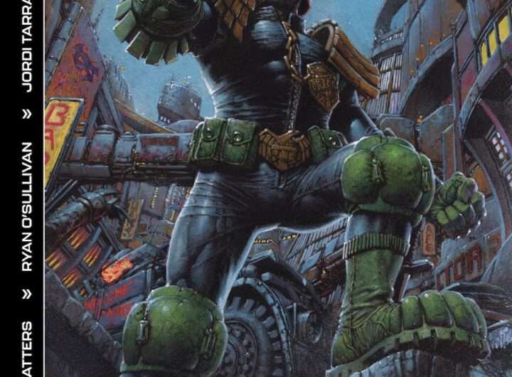 Judge Dredd / Biker Mice From Mars #1 Cover A by David Finch