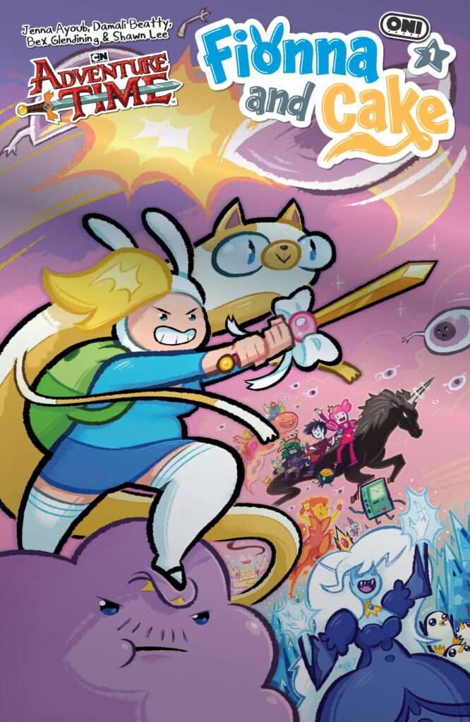 Adventure Time: Fionna and Cake #1 Foil Variant by Reggie Graham