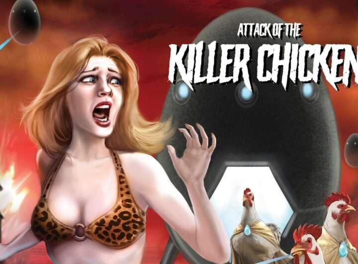 Attack of the Killer Chickens official trailer still from Bayview Entertainment