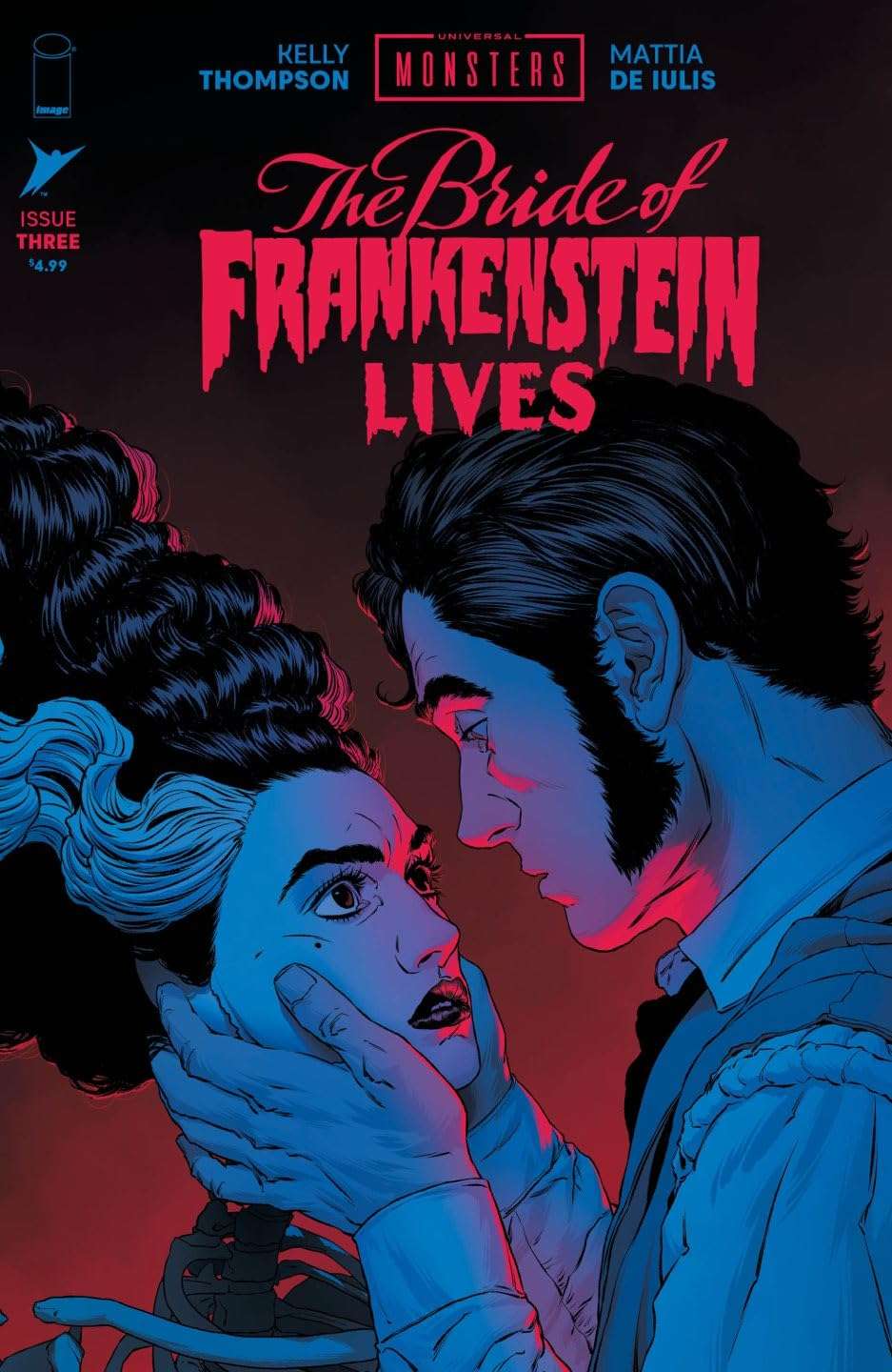 Bride of Frankenstein Lives #3 cover