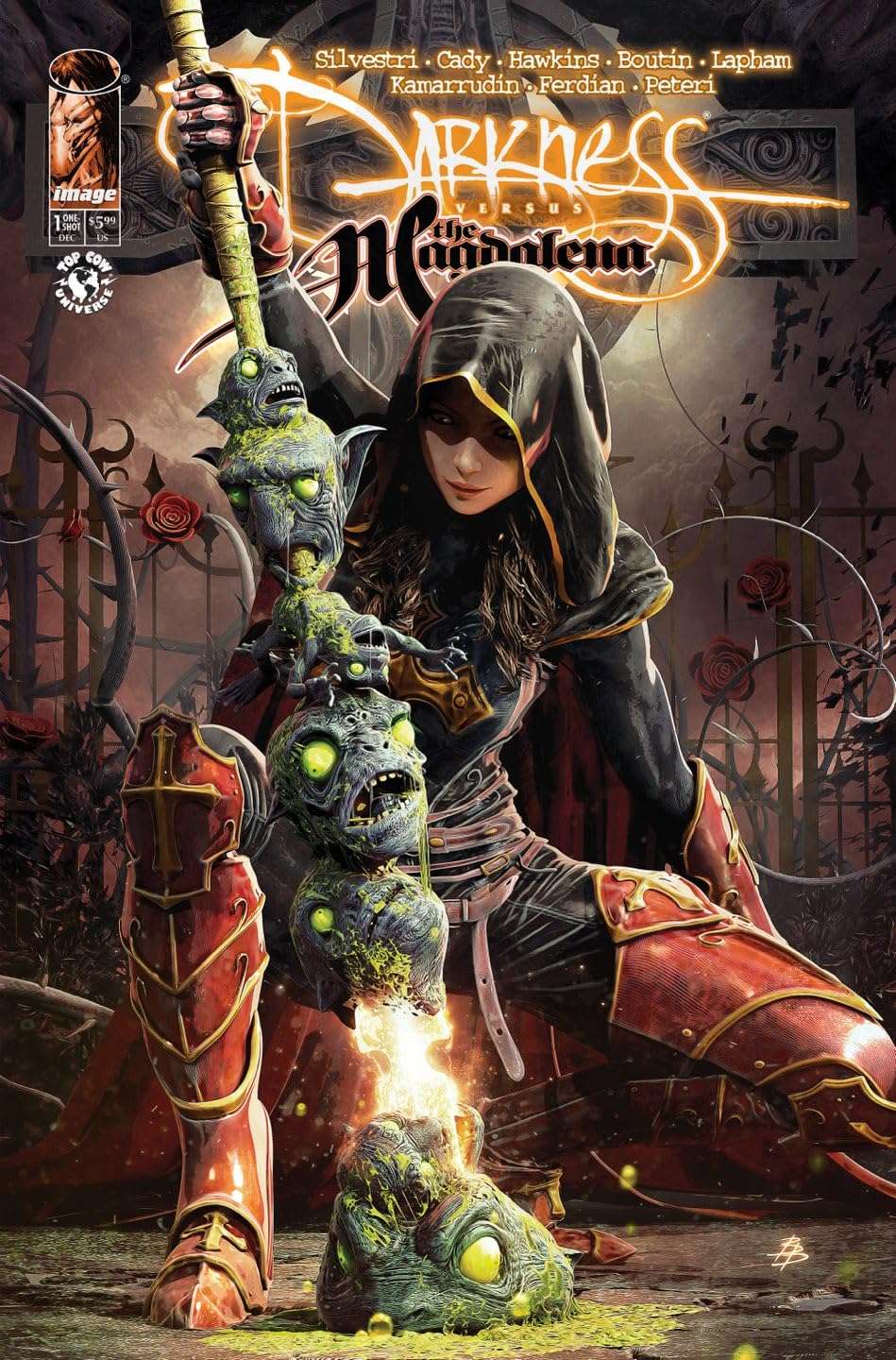 Darkness vs. the Magdalena #1 cover