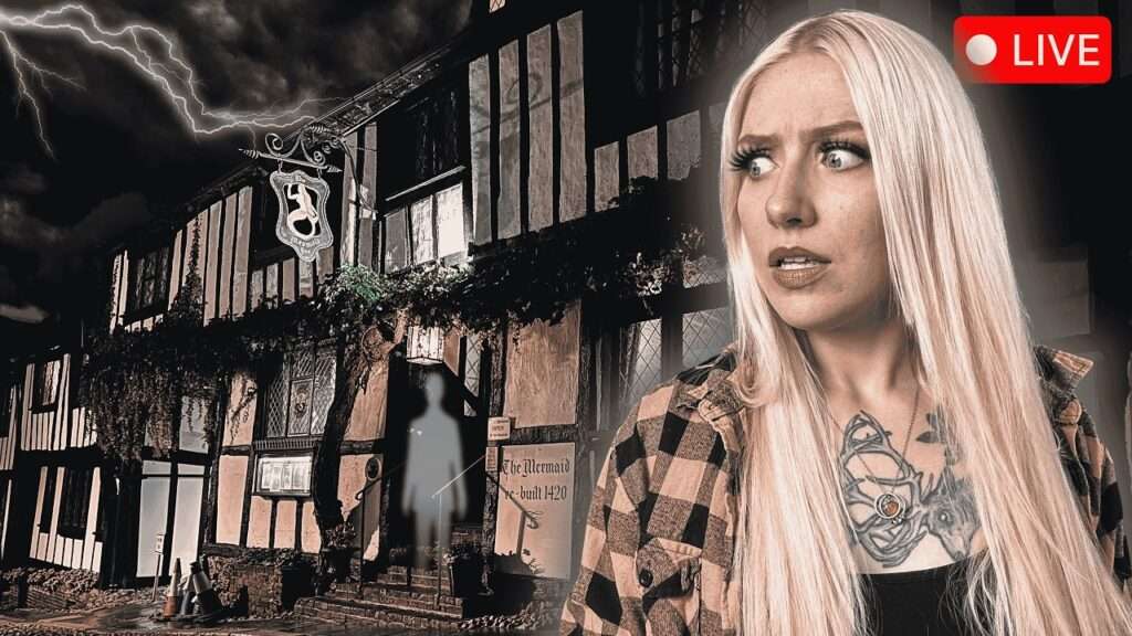Don't Scare Claire live from a haunted bedroom stream thumbnail