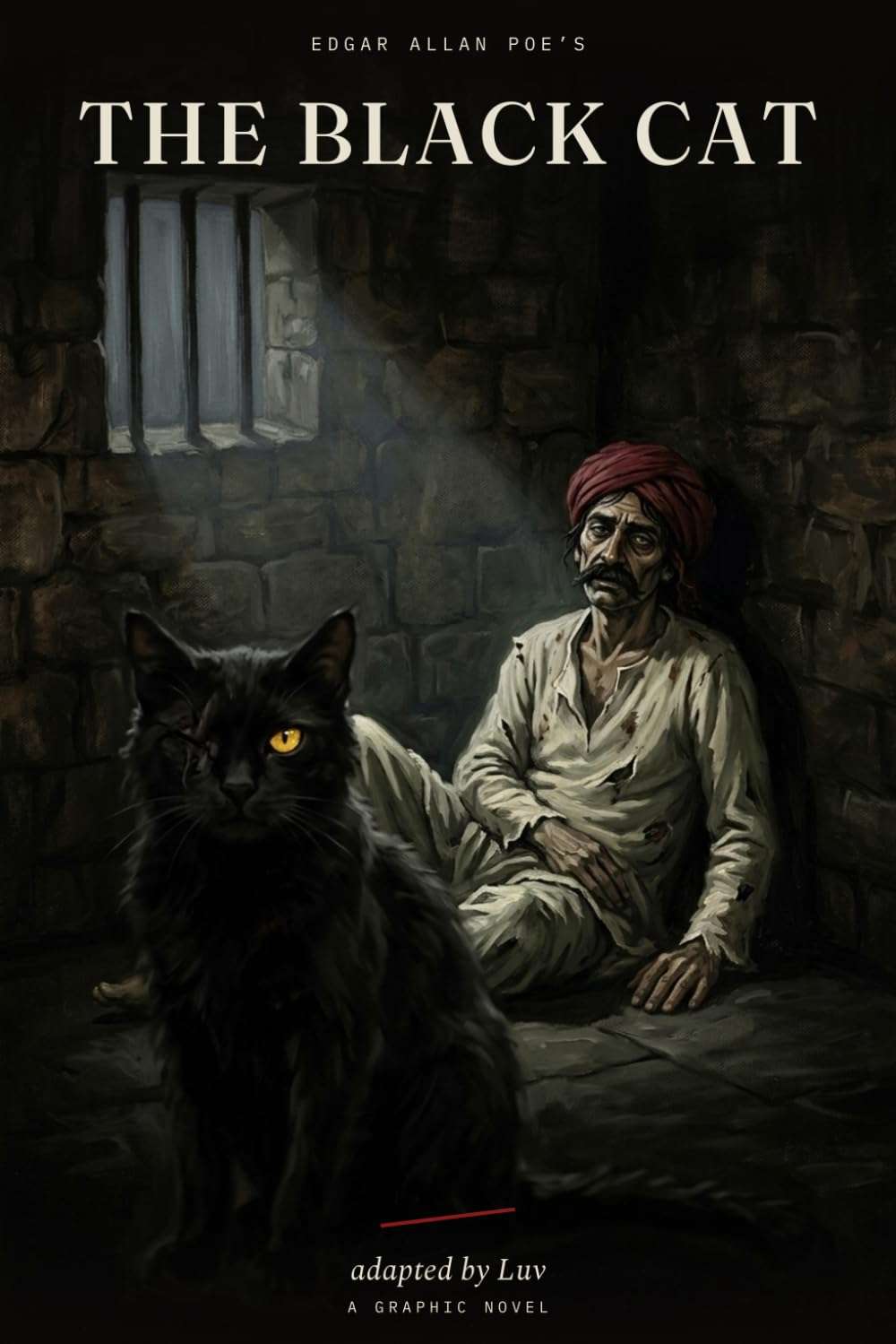 Edgar Allan Poe's The Black Cat: A Graphic Novel cover