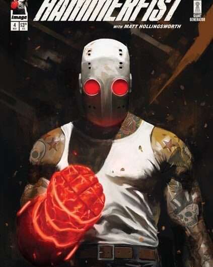 Hammerfist #4 cover
