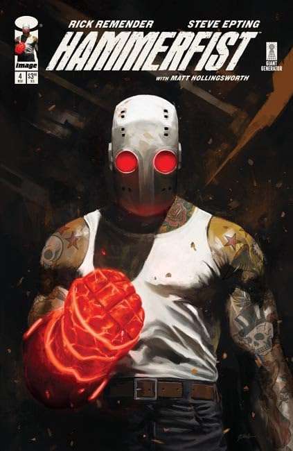 Hammerfist #4 cover