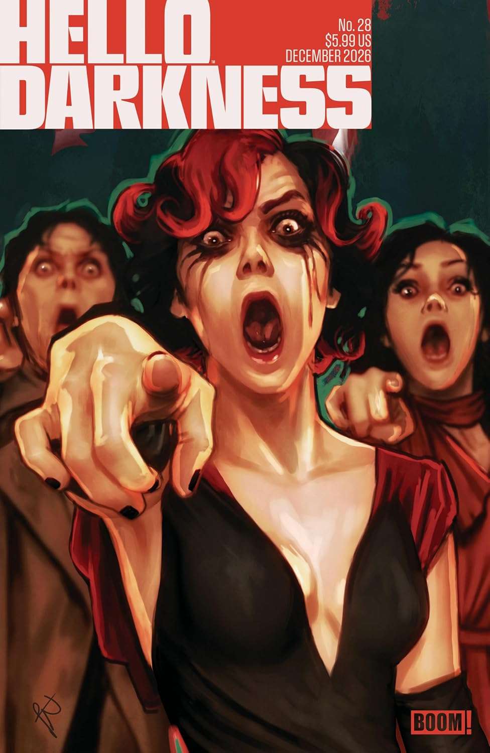 Hello Darkness #28 cover