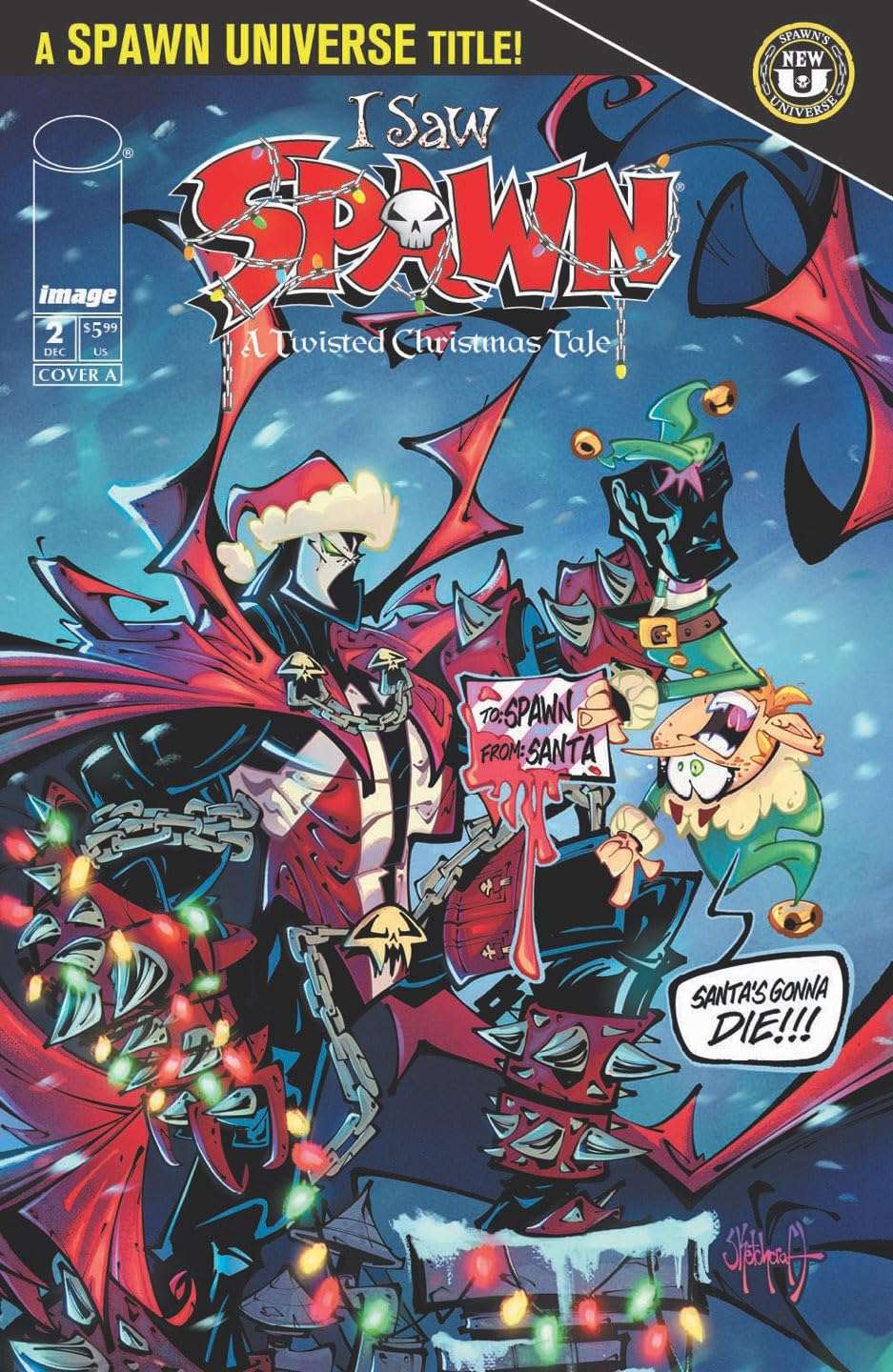 I Saw Spawn: A Twisted Christmas Tale #2 cover