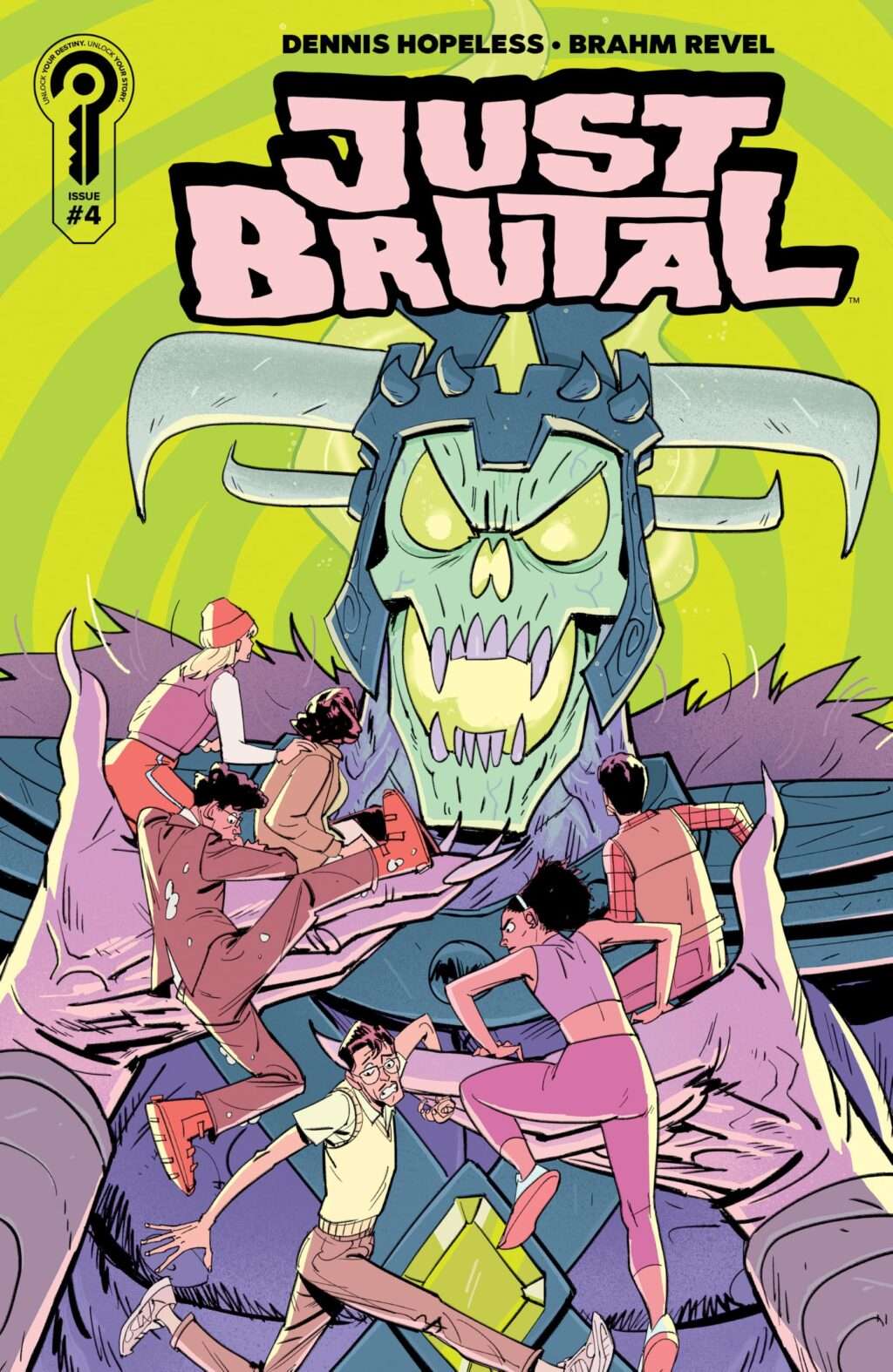 Just Brutal #4 cover
