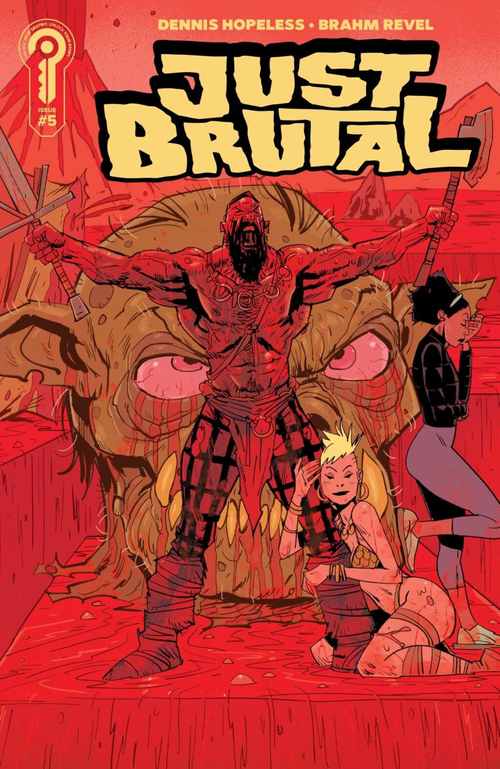 Just Brutal #5 cover