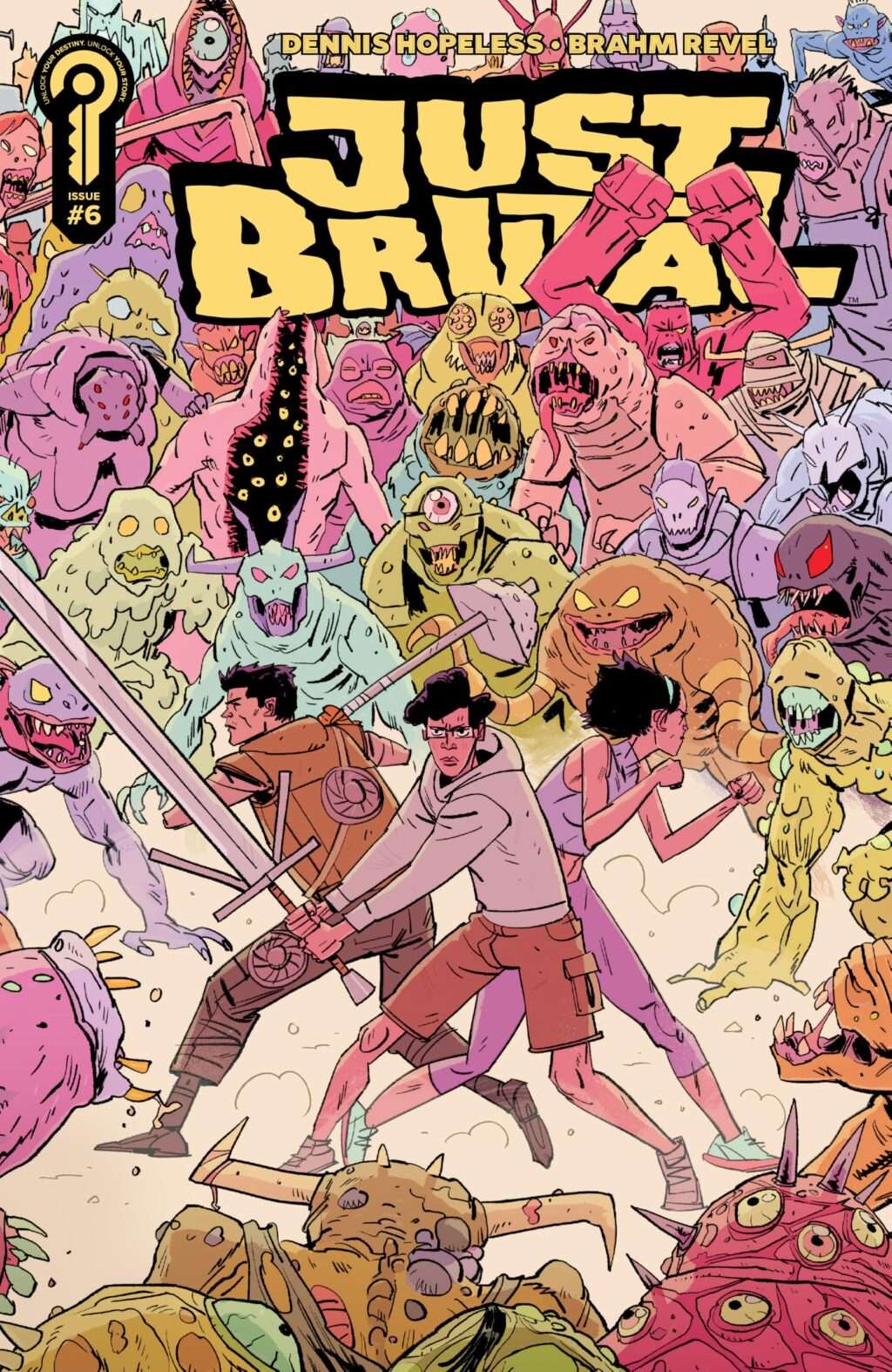 Just Brutal #6 cover