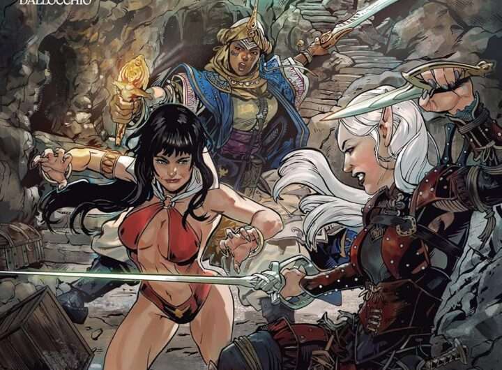 Pathfinder/Vampirella: Blade of Darkness #1 comic cover