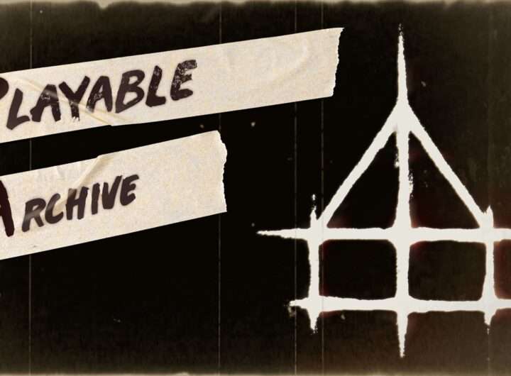 Playable Archive key art