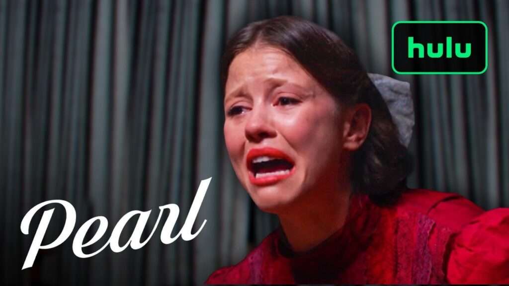 Mia Goth as Pearl in a clip from Pearl