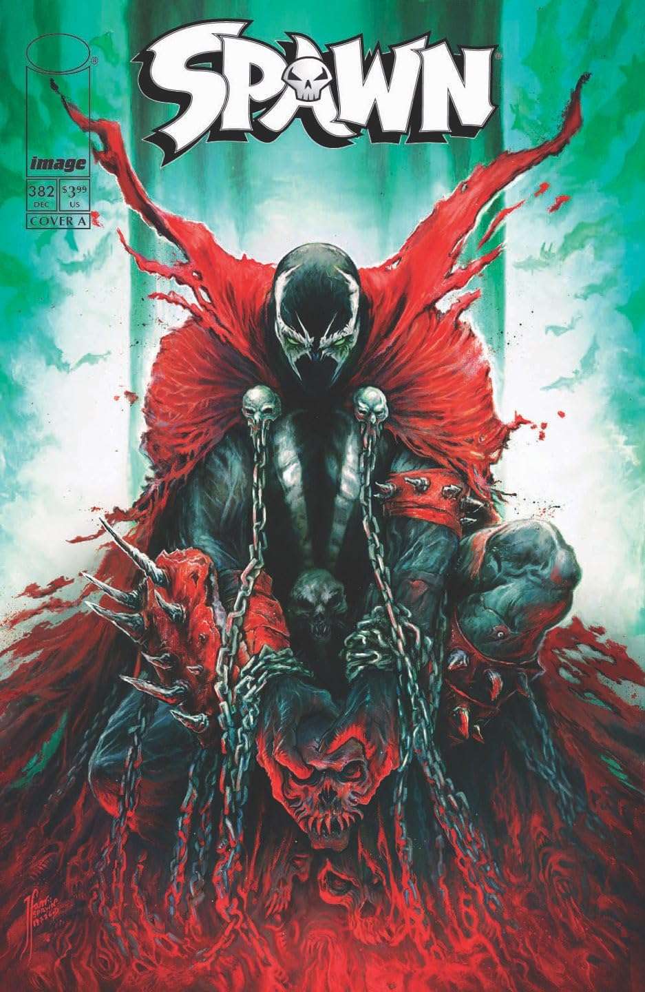 Spawn #382 cover