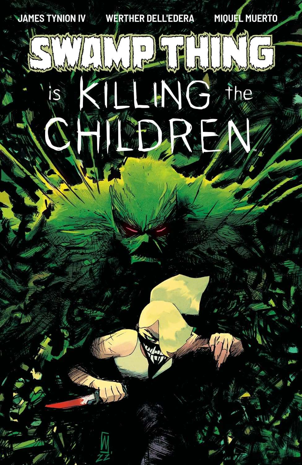 Swamp Thing is Killing the Children #1 cover