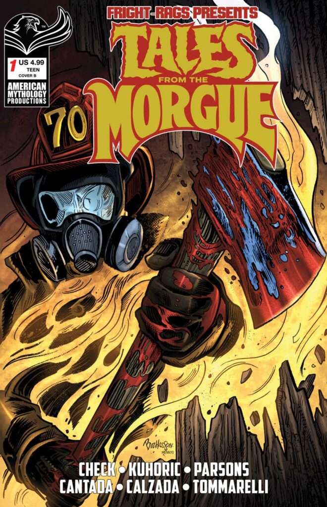 Tales from the Morgue #1 Cover B Buz Hasson