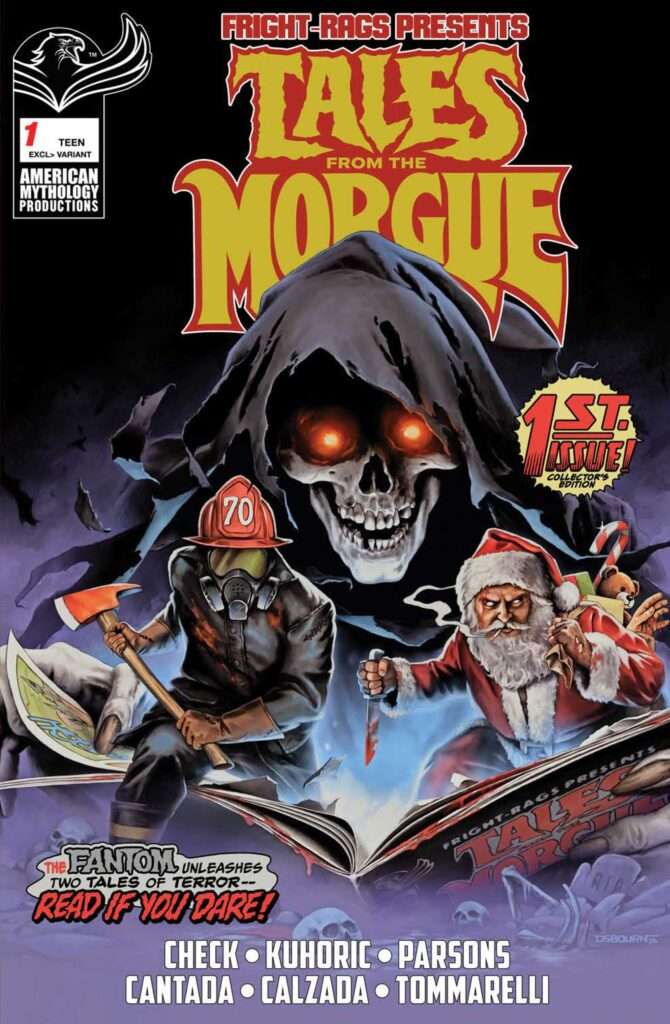 Tales from the Morgue #1 Fright-Rags Exclusive Cover Justin Osbourn
