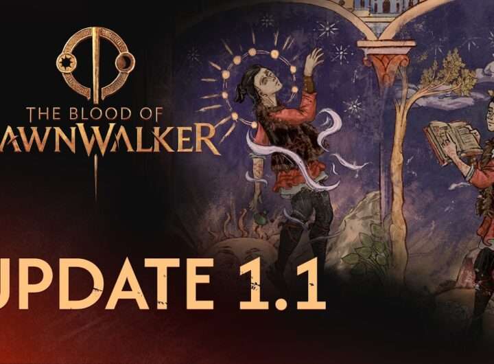 The Blood of Dawnwalker Update 1.1 trailer still