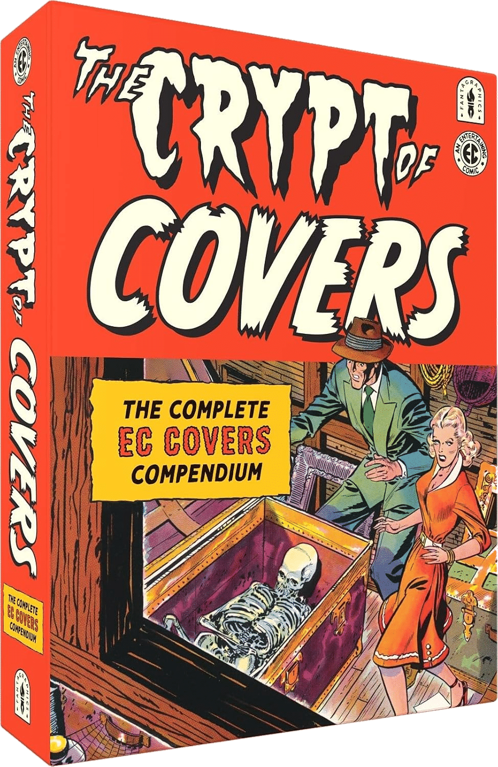 The Crypt of Covers : The Complete EC Covers Compendium (The Fantagraphics EC Comics Artists Library) cover