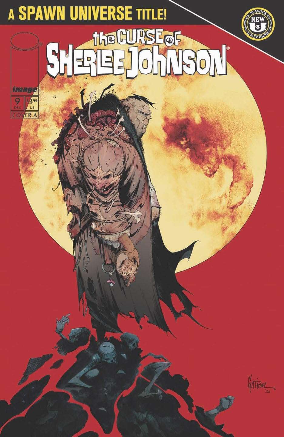 The Curse of Sherlee Johnson #9 cover