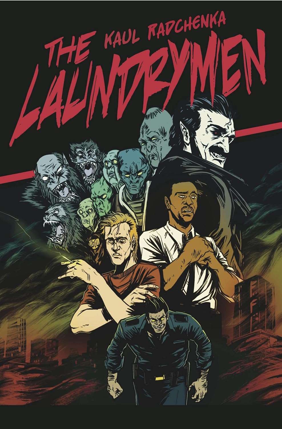 The Laundrymen: Blood of the Saucer Men cover