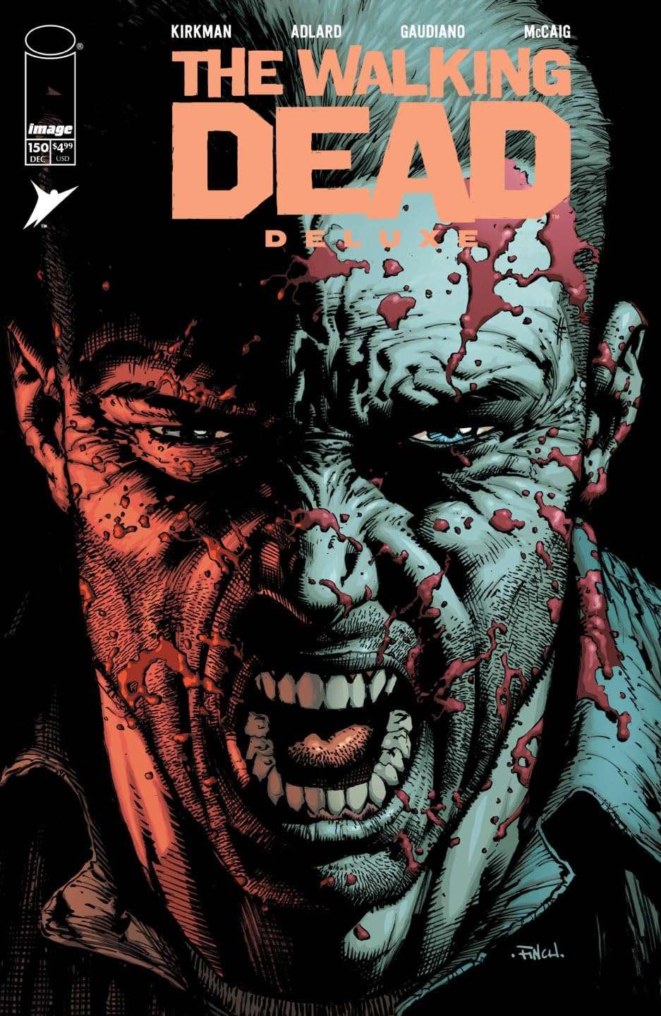 The Walking Dead Deluxe #150 cover