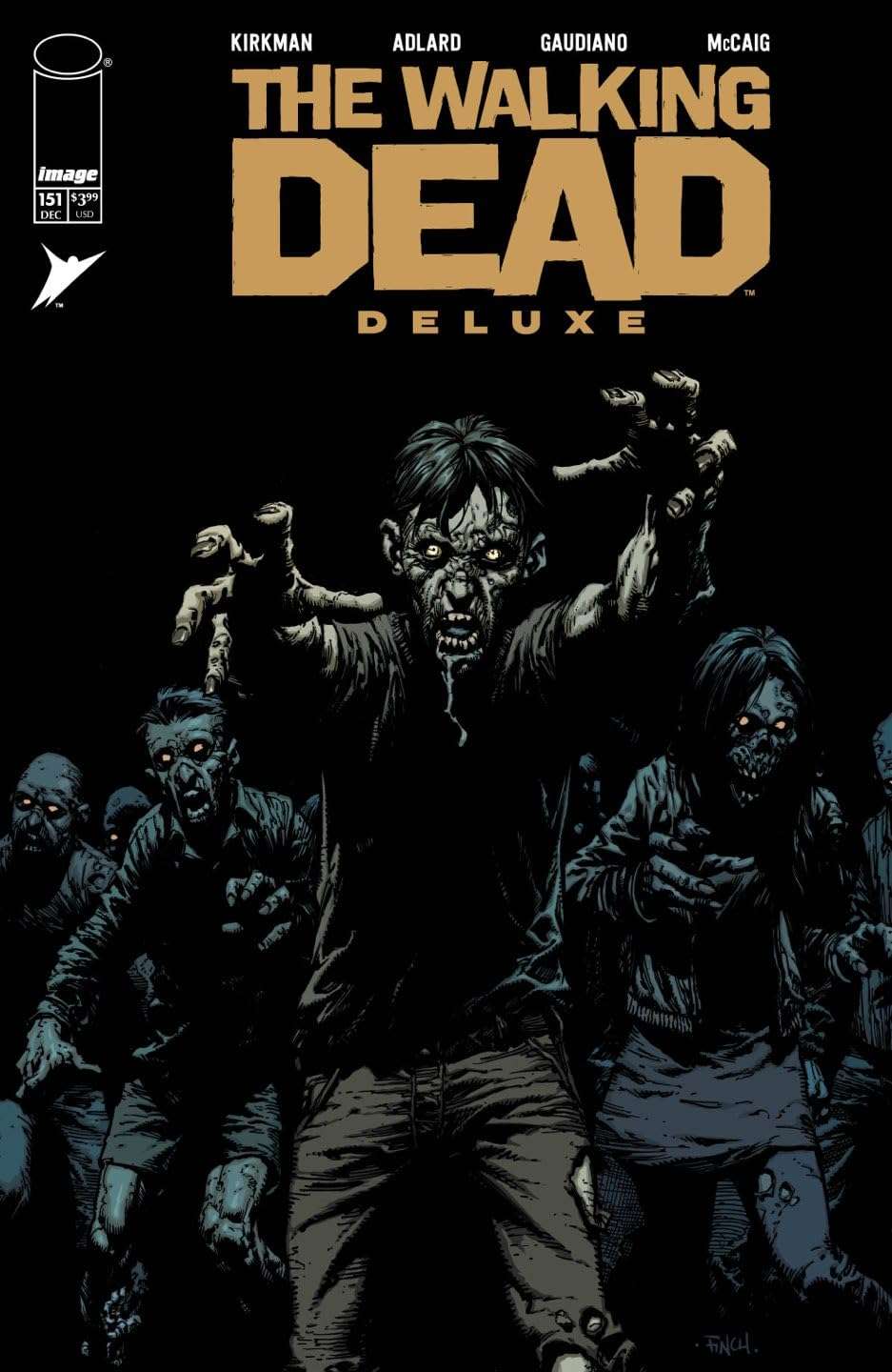 The Walking Dead Deluxe #151 cover