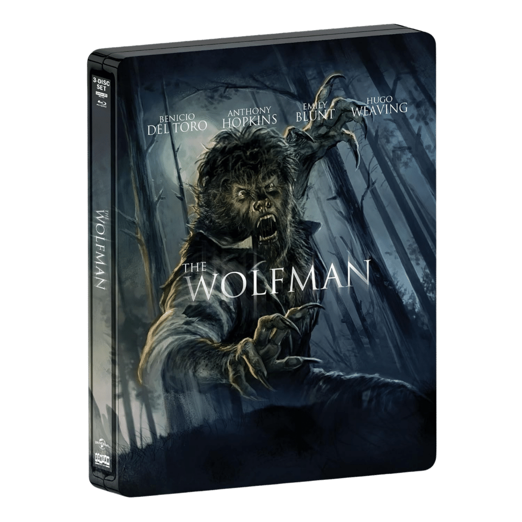 The Wolfman Limited Edition 4K Ultra HD Steelbook cover