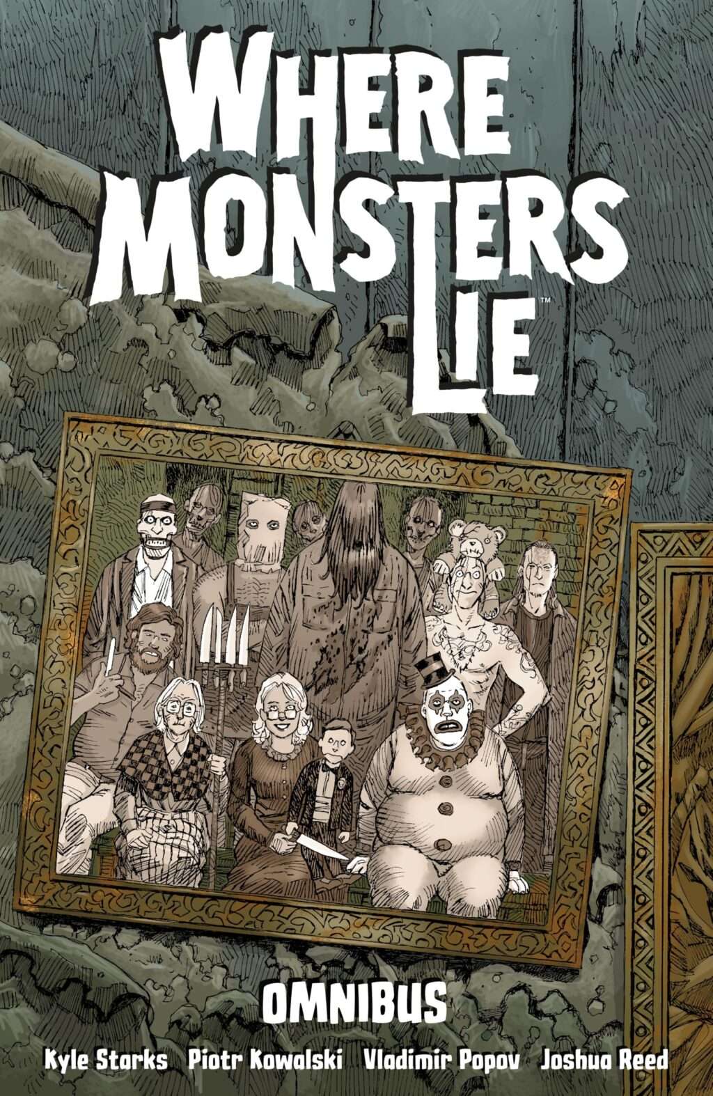 Where Monsters Lie Omnibus cover