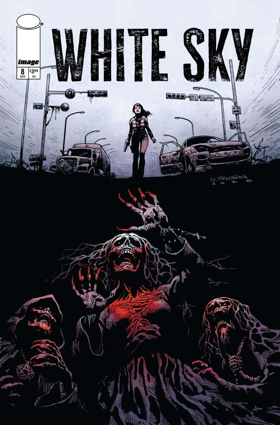 White Sky #8 cover