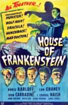 Horror History: Friday, December 1, 1944: House of Frankenstein was released in theaters