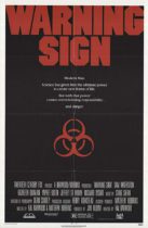 Horror History: Friday, August 23, 1985: Warning Sign was released in theaters